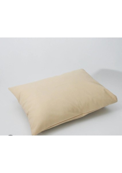 Cotton (Pamuk) 2 Adet Açık Bej 50 x 70 cm Yastık Kılıfı Pillow Case