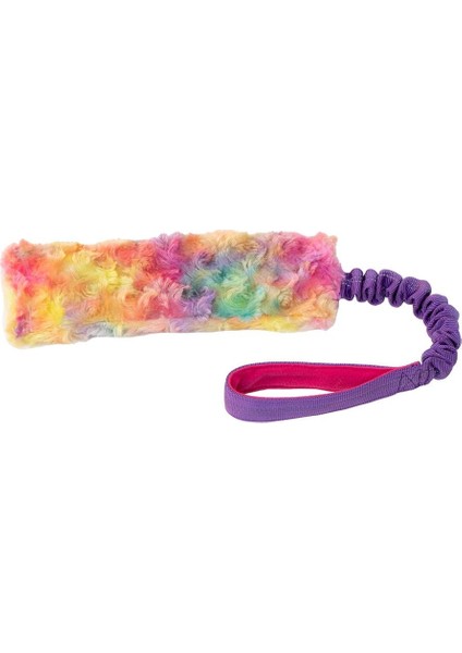 Bungee Ipli Öten Peluş Oyuncak Gökkuşağı 52CM