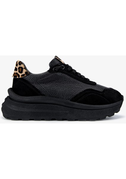 Kadın Siyah Floter Sneakers & Spor Ayakkabı 1011 6524 Bn Ayk SK24-25 Sıyah Fltr