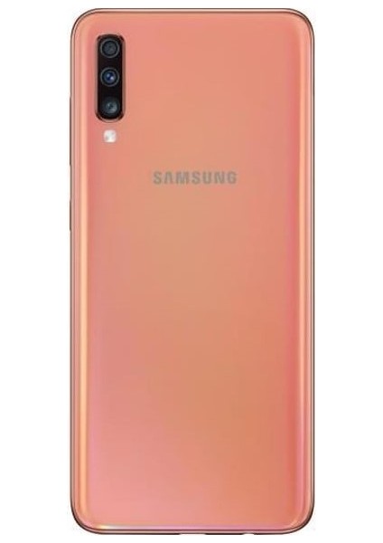 Samsung A70 Turuncu Arka Kapak