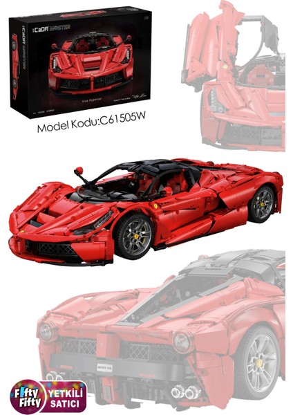 Cada Bricks Viva Hypercar -C61505W (4739 Parça) Profesyonel Oyuncak Yapım Seti