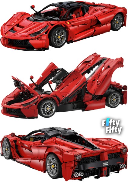 Cada Bricks Viva Hypercar -C61505W (4739 Parça) Profesyonel Oyuncak Yapım Seti