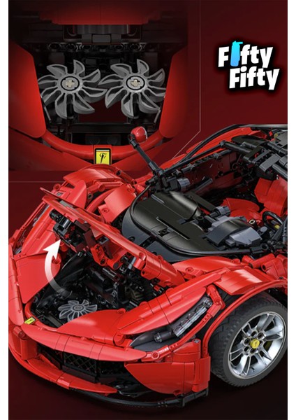 Cada Bricks Viva Hypercar -C61505W (4739 Parça) Profesyonel Oyuncak Yapım Seti