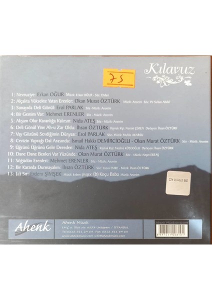 Kılavuz Dost Kervanı 2 CD