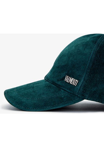Erkek Hakiki Deri Yeşil Beyzbol Şapka 524 1123-VAL Spk SK24-25 Yesıl Suet modelleri
