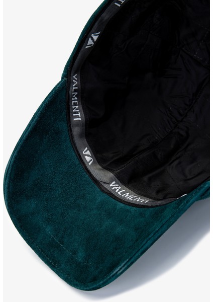 Erkek Hakiki Deri Yeşil Beyzbol Şapka 524 1123-VAL Spk SK24-25 Yesıl Suet indirimleri