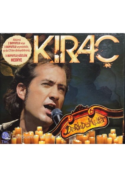 Kıraç - Derindekiler CD - DVD - 3 Boyutlu Gözlük