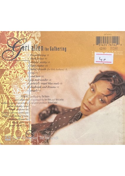 Geri Allen The Gathering CD