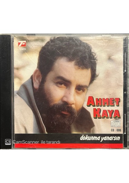 Ahmet Kaya – Dokunma Yarasın Tempa Müzik Nadir Baskı CD