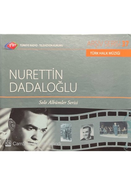 Trt Arşiv Serisi 37 Nurettin Dadaloğlu CD