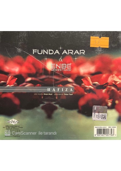 Funda Arar – Enbe Orkestrası Hafıza CD fiyatları