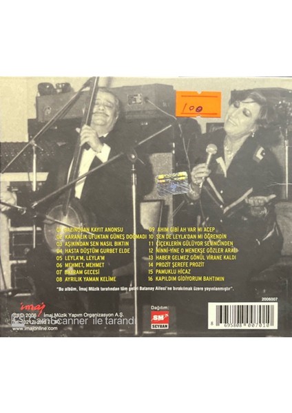 Ercüment Batanay - Müzeyyen Senar Birlikte 50 Yıl... CD