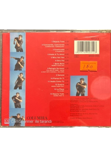 Chayanne Atado - A Tu Amor İmzalı CD fiyatları