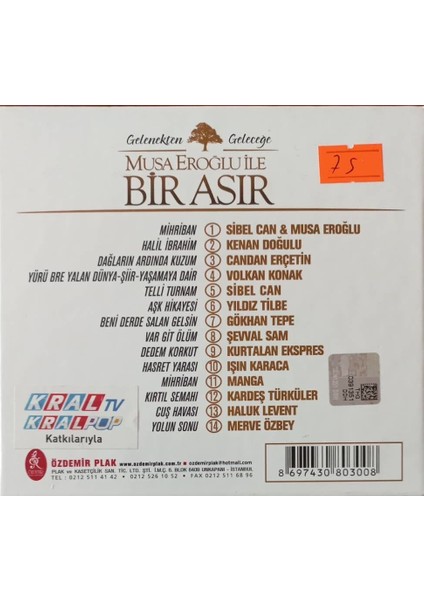 Musa Eroğlu ile Bir Asır CD