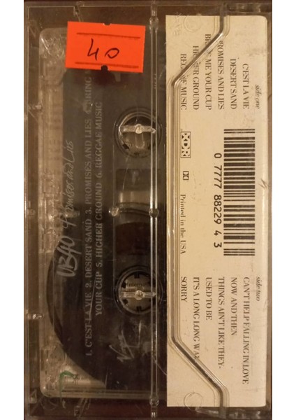 UB40 Promuses Ard Lies Kaset