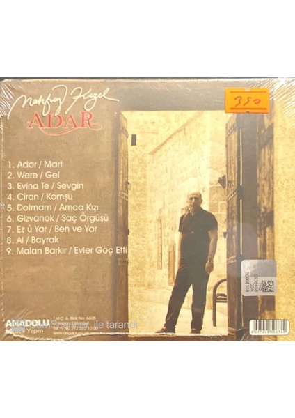 Adar Mahfus Kızıl CD fiyatları