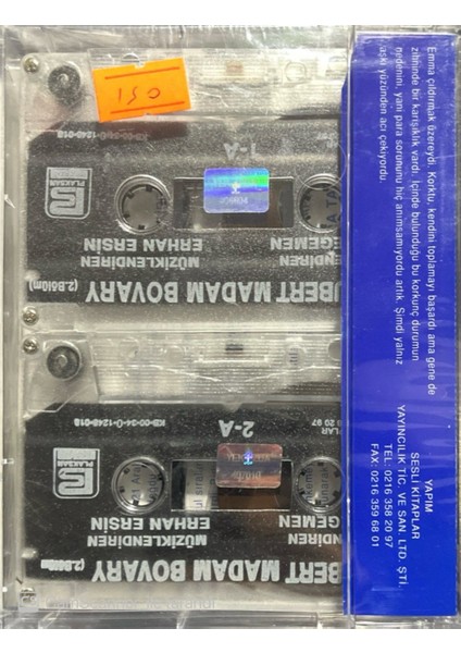 G. Flaubert Madam Bovary 4 Kaset Açılmamış Jelatininde Kaset fiyatları