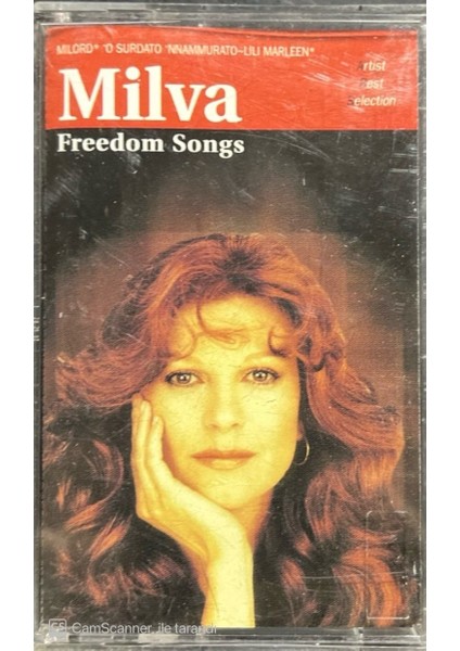 Milva Freedom Songs Kaset