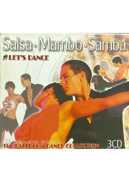 Salsa Mambo - Samba Let's Dance 3 CD’lik Box Set CD
