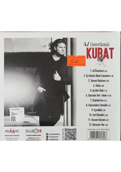 Kubat - Al Ömrümü CD