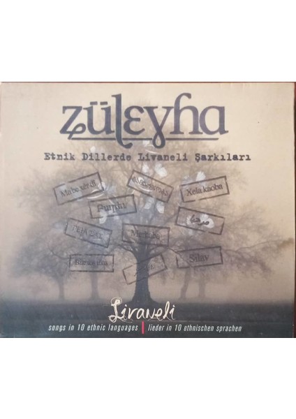 Züleyha - Etnik Dillerde Livaneli Şarkıları CD