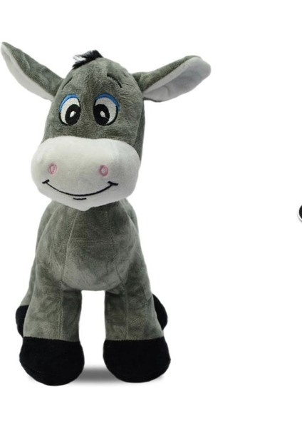 Peluş Oyuncak Sevimli Zebra-Zürafa-Eşşek 30 cm 3 Adet Mega Set modelleri