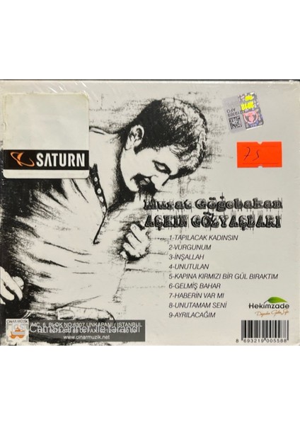 Murat Göğebakan – Aşkın Gözyaşları CD