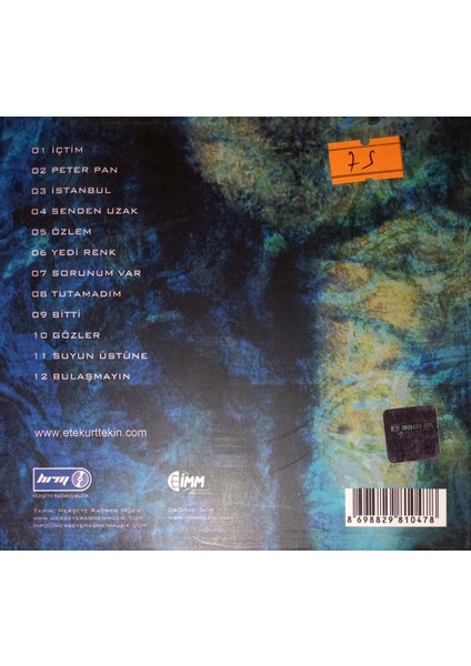 Ete Kurttekin – Suyun Üstüne CD