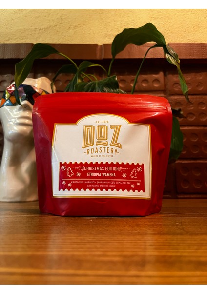 Doz Roastery Christmas Edition Ethiopia Wamena Natural Anaerobic Organic 250 gr