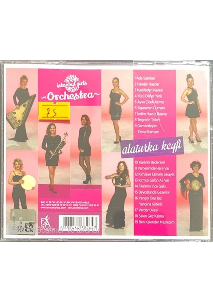 İstanbul Girls Orchestra Alaturka Keyfi CD fiyatları