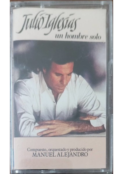 Julio Iglesias Un Hombre Solo Kaset