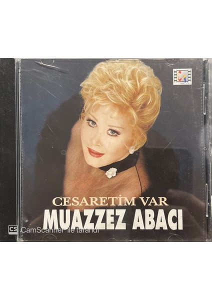 Muazzez Abacı – Cesaretim Var Sarı Bandrollü CD