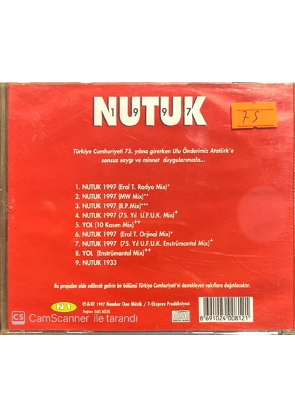 Nutuk 1997 CD