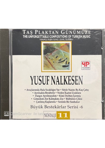 Taş Plaktan Günümüze Yusuf Nalkesen CD