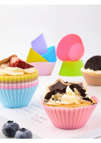 2’li Set Muffin ve Dubai Çikolata Kalıbı ( 6'lı Muffin Silikon Kalıp Dubai Çikolata Kalıbı)