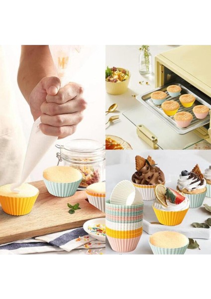 2’li Set Muffin ve Dubai Çikolata Kalıbı ( 6'lı Muffin Silikon Kalıp Dubai Çikolata Kalıbı)