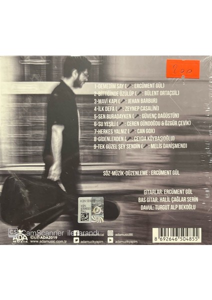 Ercüment Gül – Demedim Say Açılmamış Ambalajında CD fiyatları
