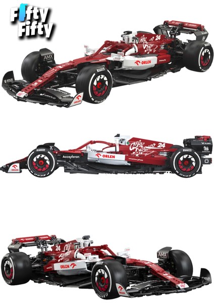Cada Alfa Romeo F1 Orlean C42 -C64005W (1868 Parça) Oyuncak Yapım Seti