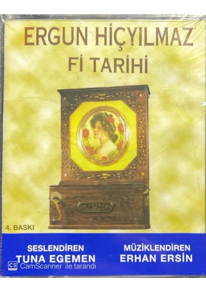 Ergun Hiçyılmaz Fi Tarihi Double Açılmamış Jelatininde Kaset