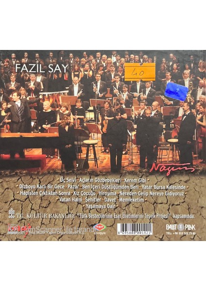 Fazıl Say – Nazım CD