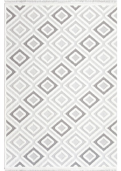 Ipek Mekik Halı Almond 11403 Iskandinav Tarz Dokuma Modern Desenli Halı