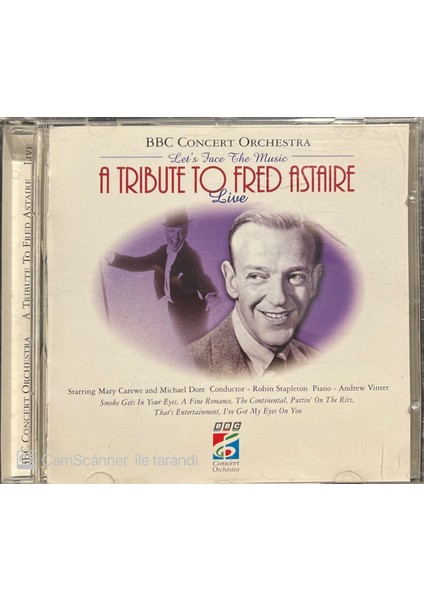 A Tribute to Fred Astaire Live CD
