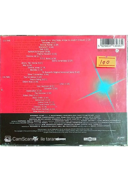 54 Soundtrack CD fiyatları