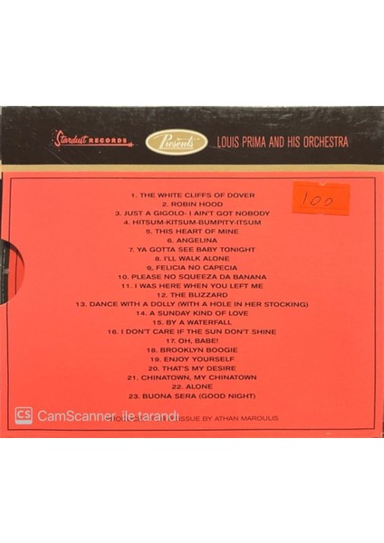 Louis Prima The Best Of The War Years And More CD fiyatları