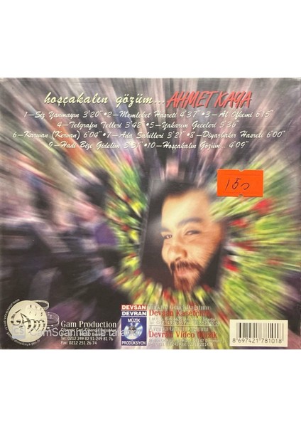 Ahmet Kaya – Hoşçakalın Gözüm CD
