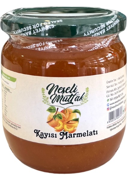 Doğal Kayısı Marmelatı 435 gr