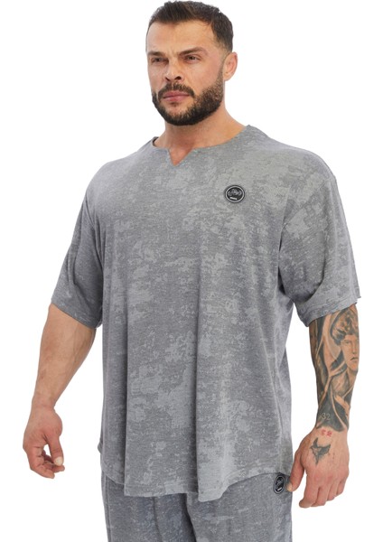 Oversize Teknik Kamulfaj Rag Top T-Shirt Bgsm 3368 fırsatları