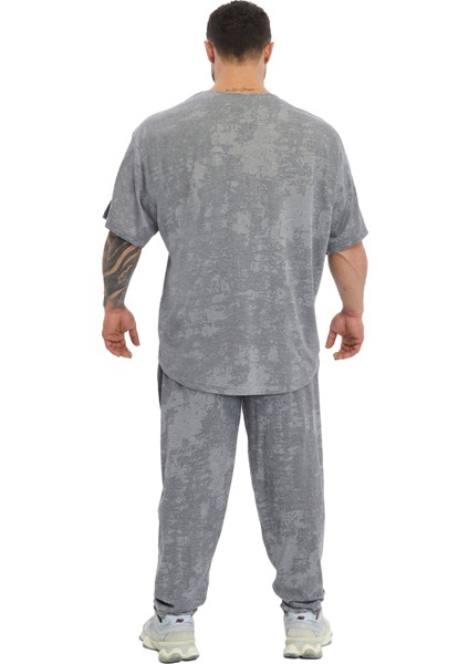 Oversize Teknik Kamulfaj Rag Top T-Shirt Bgsm 3368 fiyatları