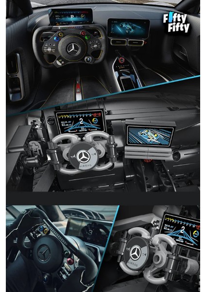 Cada Mercedes Amg One -C61503W (3295 Parça) Profesyonel Oyuncak Yapım Seti indirimleri