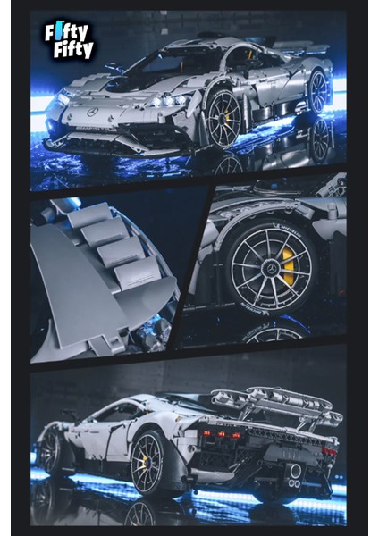 Cada Mercedes Amg One -C61503W (3295 Parça) Profesyonel Oyuncak Yapım Seti